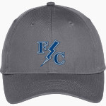 Franklin Central Flashes <span class="pdp-name-mascot">Franklin Central Flashes</span> Port & Company Youth Six-Panel Unstructured Twill Cap Front Thumbnail