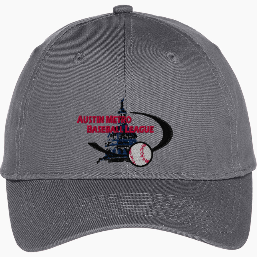 AUSTIN METRO BASEBALL LEAGUE Port & Company Youth Six-Panel Unstructured Twill Cap