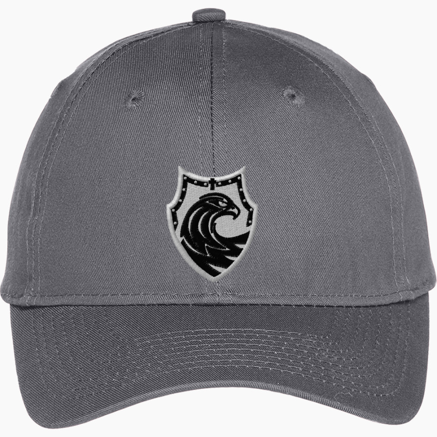 CISTERCIAN PREPARATORY SCHOOL HAWKS Port & Company Youth Six-Panel Unstructured Twill Cap