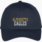 Alpharetta Eagles <span class="pdp-name-mascot">Alpharetta Christian Academy Eagles</span> Port & Company Youth Six-Panel Unstructured Twill Cap Front Thumbnail