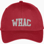 WOLVERINE-HOOSIER ATHLETIC CONFERENCE <span class="pdp-name-mascot">WOLVERINE-HOOSIER ATHLETIC CONFERENCE</span> Port & Company Youth Six-Panel Unstructured Twill Cap Front Thumbnail