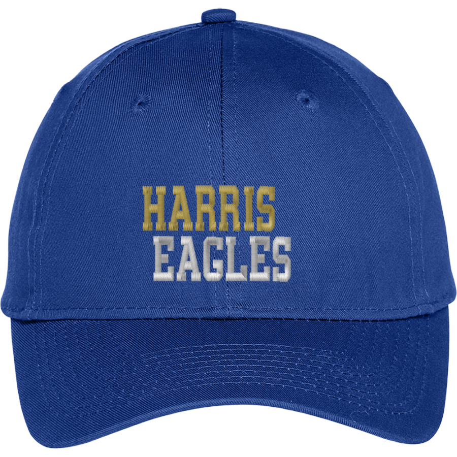 Harris Eagles <span class="pdp-name-mascot">Harris Eagles</span> Port & Company Youth Six-Panel Unstructured Twill Cap