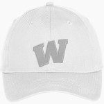 WALLINGTON HIGH SCHOOL PANTHERS <span class="pdp-name-mascot">WALLINGTON PANTHERS</span> Port & Company Youth Six-Panel Unstructured Twill Cap Front Thumbnail