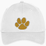 CULBRETH Cougars Port & Company Youth Six-Panel Unstructured Twill Cap Front Thumbnail