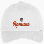 LATIN SCHOOL OF CHICAGO ROMANS Port & Company Youth Six-Panel Unstructured Twill Cap Front Thumbnail
