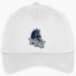 Mount Aloysius College Mounties Port & Company Youth Six-Panel Unstructured Twill Cap Front Thumbnail