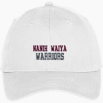 NANIH WAIYA HIGH SCHOOL WARRIORS <span class="pdp-name-mascot">NANIH WAIYA WARRIORS</span> Port & Company Youth Six-Panel Unstructured Twill Cap Front Thumbnail