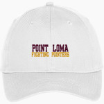 POINT LOMA HIGH SCHOOL FIGHTING POINTERS Port & Company Youth Six-Panel Unstructured Twill Cap Front Thumbnail