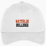 WATERLOO HIGH SCHOOL BULLDOGS <span class="pdp-name-mascot">WATERLOO BULLDOGS</span> Port & Company Youth Six-Panel Unstructured Twill Cap Front Thumbnail