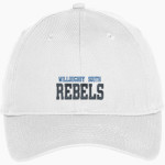 WILLOUGHBY SOUTH HIGH SCHOOL REBELS <span class="pdp-name-mascot">WILLOUGHBY SOUTH REBELS</span> Port & Company Youth Six-Panel Unstructured Twill Cap Front Thumbnail