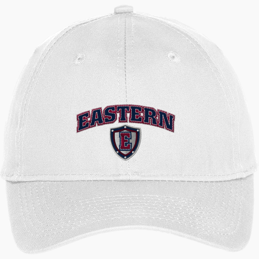 OFFICIAL ONLINE STORE OF EASTERN ATHLETICS <span class="pdp-name-mascot">Eastern Connecticut Warriors</span> Port & Company Youth Six-Panel Unstructured Twill Cap