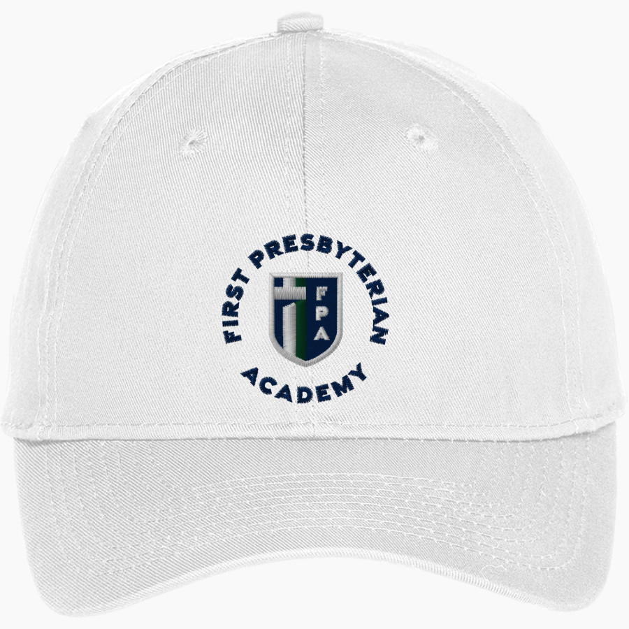 First Presbyterian Academy CRUSADERS <span class="pdp-name-mascot">SHANNON FOREST CRUSADERS</span> Port & Company Youth Six-Panel Unstructured Twill Cap