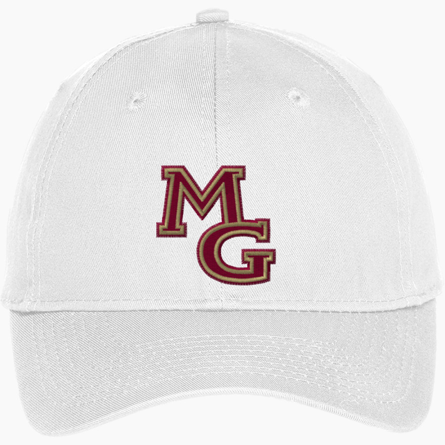 Maple Grove Crimson <span class="pdp-name-mascot">Maple Grove Crimson</span> Port & Company Youth Six-Panel Unstructured Twill Cap