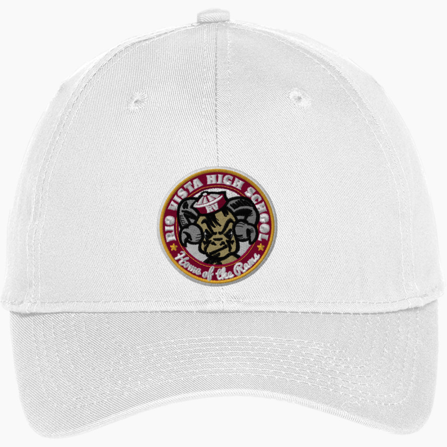RIO VISTA HIGH SCHOOL RAMS <span class="pdp-name-mascot">RIO VISTA RAMS</span> Port & Company Youth Six-Panel Unstructured Twill Cap