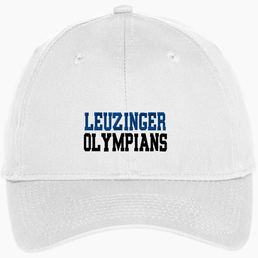 LEUZINGER HIGH SCHOOL OLYMPIANS Port & Company Youth Six-Panel Unstructured Twill Cap