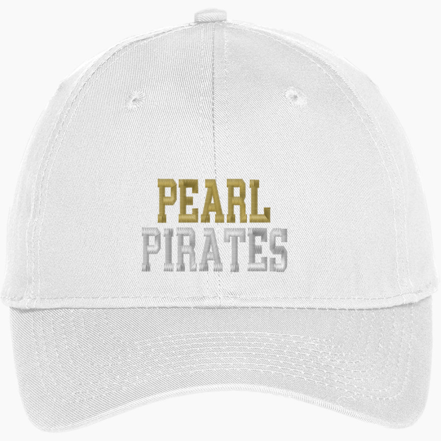 PEARL HIGH SCHOOL PIRATES <span class="pdp-name-mascot">PEARL PIRATES</span> Port & Company Youth Six-Panel Unstructured Twill Cap