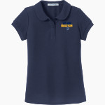 Sullivan Tigers <span class="pdp-name-mascot">Sullivan Tigers</span> Port Authority Girls Silk Touch Peter Pan Collar Polo Front Thumbnail