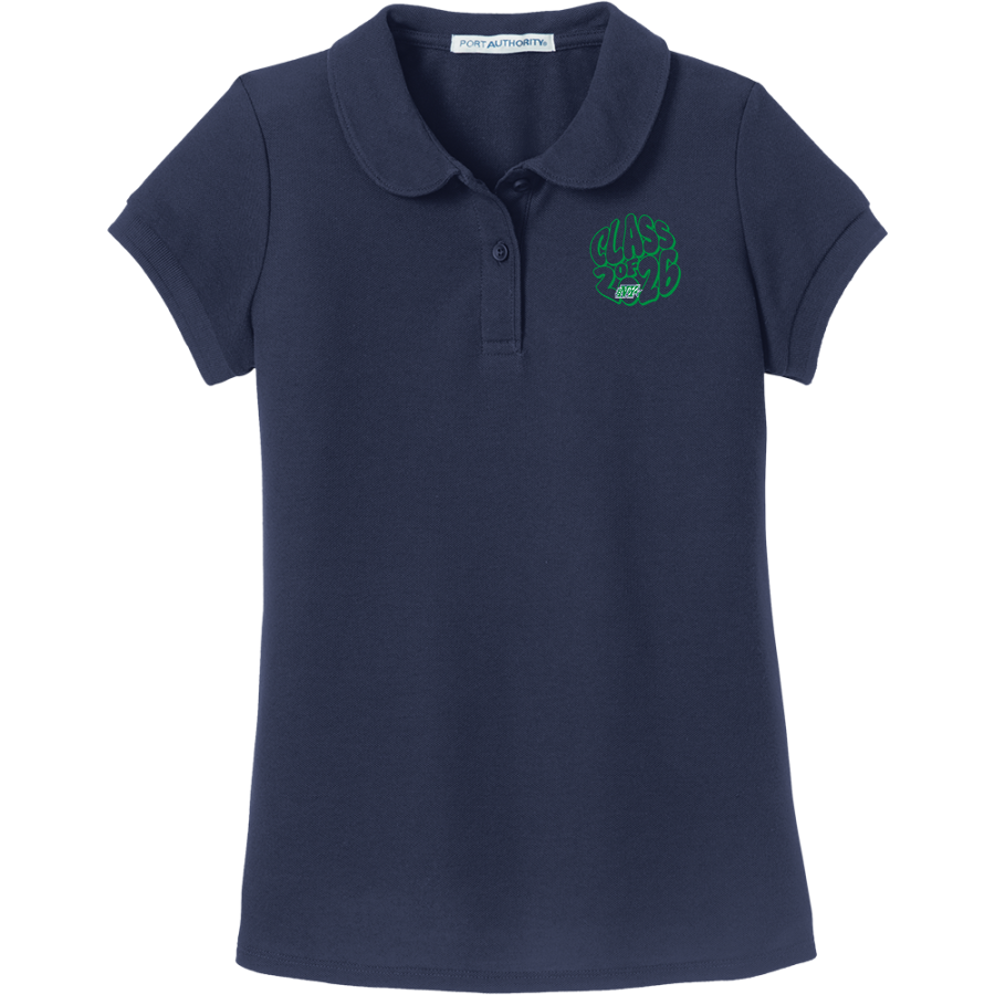 Buffalo Envy Allstar Cheerleading Envy <span class="pdp-name-mascot">Buffalo Envy Allstar Cheerleading</span> Port Authority Girls Silk Touch Peter Pan Collar Polo