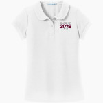 Gloversville High School Port Authority Girls Silk Touch Peter Pan Collar Polo Front Thumbnail