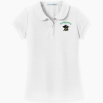 REYNOLDS HIGH SCHOOL RAIDERS <span class="pdp-name-mascot">REYNOLDS RAIDERS</span> Port Authority Girls Silk Touch Peter Pan Collar Polo Front Thumbnail