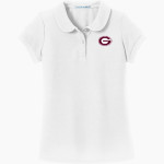 Gloversville High School Port Authority Girls Silk Touch Peter Pan Collar Polo Front Thumbnail