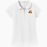 Lewis & Clark College The Official Online Store Port Authority Girls Silk Touch Peter Pan Collar Polo Front Thumbnail