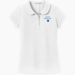 Pearson Panthers <span class="pdp-name-mascot">Pearson School Panthers</span> Port Authority Girls Silk Touch Peter Pan Collar Polo Front Thumbnail