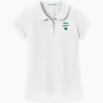 Miami Lakes Jaguars Port Authority Girls Silk Touch Peter Pan Collar Polo Front Thumbnail