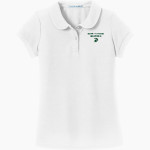 SOUTH TORRANCE HIGH SCHOOL SPARTANS <span class="pdp-name-mascot">SOUTH TORRANCE SPARTANS</span> Port Authority Girls Silk Touch Peter Pan Collar Polo Front Thumbnail