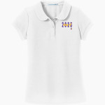 SEBEKA HIGH SCHOOL Trojans Online Store <span class="pdp-name-mascot">SEBEKA TROJANS</span> Port Authority Girls Silk Touch Peter Pan Collar Polo Front Thumbnail