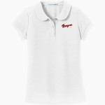 Forest Lake Rangers Port Authority Girls Silk Touch Peter Pan Collar Polo Front Thumbnail
