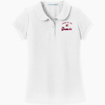 Creekside Seminoles Port Authority Girls Silk Touch Peter Pan Collar Polo Front Thumbnail