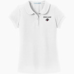 Boulder Rockies Online Store Port Authority Girls Silk Touch Peter Pan Collar Polo Front Thumbnail