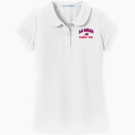 LA SALLE CATHOLIC COLLEGE PREP FALCONS <span class="pdp-name-mascot">LA SALLE FALCONS</span> Port Authority Girls Silk Touch Peter Pan Collar Polo Front Thumbnail
