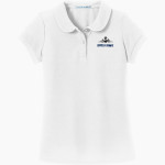 Kamehameha Maui Warriors <span class="pdp-name-mascot">Kamehameha Maui Warriors</span> Port Authority Girls Silk Touch Peter Pan Collar Polo Front Thumbnail