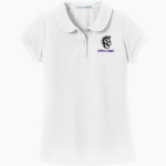 Wichita Warriors Home Acc. Warriors <span class="pdp-name-mascot">Wichita Warriors Home Acc. Warriors</span> Port Authority Girls Silk Touch Peter Pan Collar Polo Front Thumbnail
