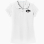 ALTA HIGH SCHOOL HAWKS Port Authority Girls Silk Touch Peter Pan Collar Polo Front Thumbnail