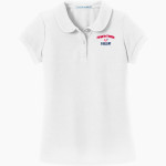 Firebirds Fastpitch The Official Online Store <span class="pdp-name-mascot">Firebirds Fastpitch Softball</span> Port Authority Girls Silk Touch Peter Pan Collar Polo Front Thumbnail