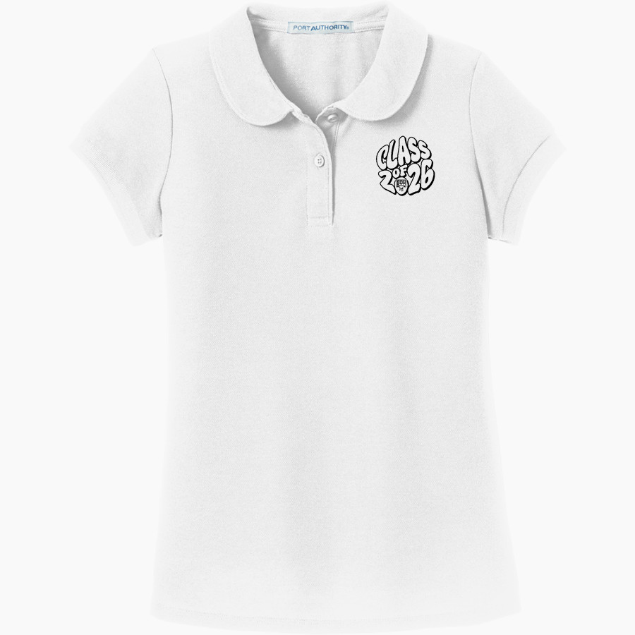 Big Drip Hoops Big Drip Hoops <span class="pdp-name-mascot">Big Drip Hoops</span> Port Authority Girls Silk Touch Peter Pan Collar Polo