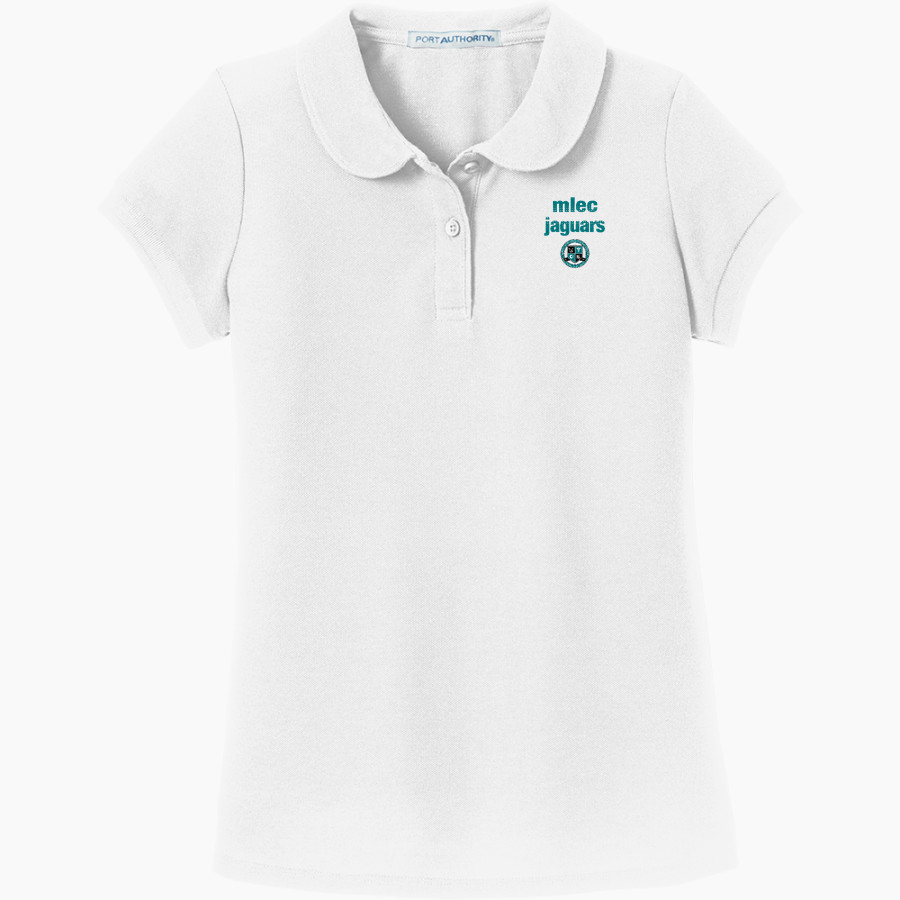Miami Lakes Jaguars Port Authority Girls Silk Touch Peter Pan Collar Polo