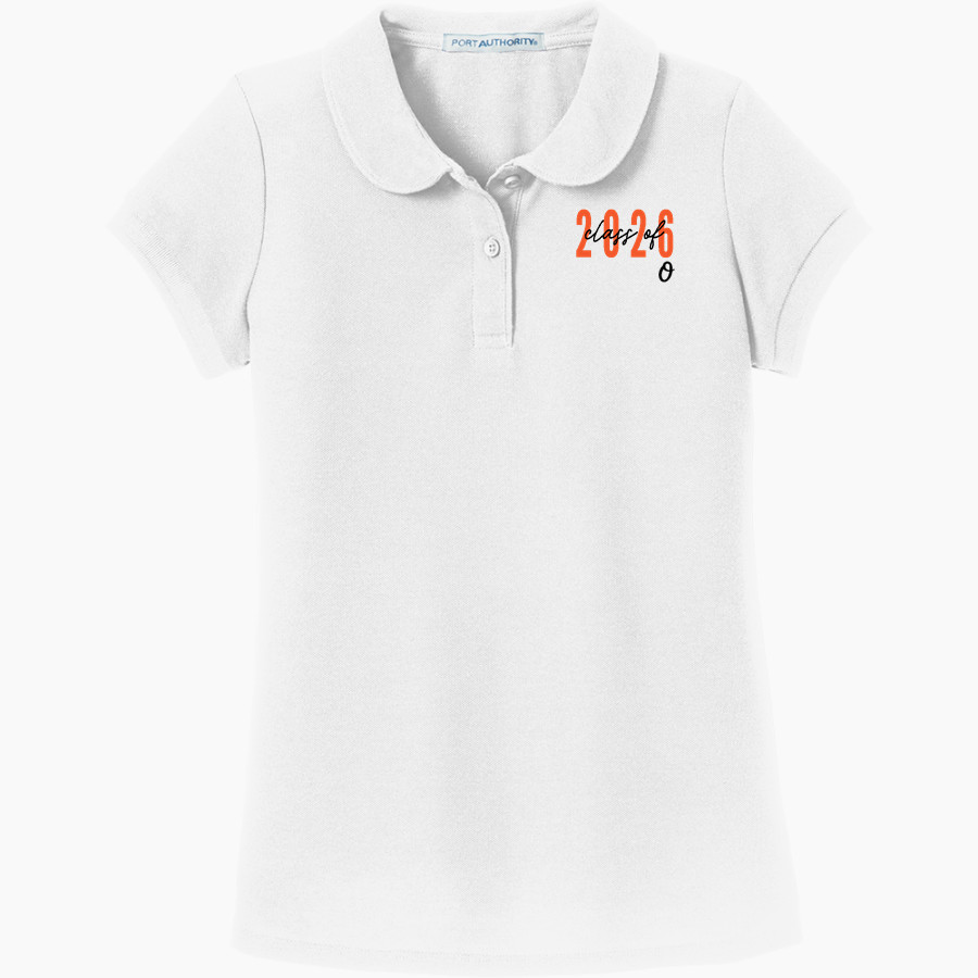 Ocee Park Ocee Park <span class="pdp-name-mascot">Ocee Park Athletic Association</span> Port Authority Girls Silk Touch Peter Pan Collar Polo