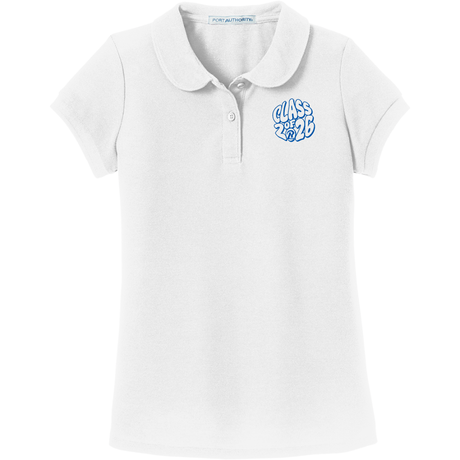 RANDOM LAKE RAMS The Official Online Store <span class="pdp-name-mascot">RANDOM LAKE RAMS</span> Port Authority Girls Silk Touch Peter Pan Collar Polo