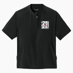 Milwaukee School of Engineering <span class="pdp-name-mascot">MSOE Raiders</span> Sport-Tek Youth Repeat 1/2-Zip Short Sleeve Jacket Front Thumbnail