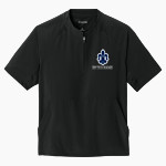 Saint Peter High School SAINTS ONLINE STORE <span class="pdp-name-mascot">Saint Peter Saints</span> Sport-Tek Youth Repeat 1/2-Zip Short Sleeve Jacket Front Thumbnail