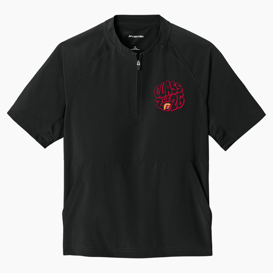 HILLCREST HIGH SCHOOL TROJANS <span class="pdp-name-mascot">Hillcrest High School TROJANS</span> Sport-Tek Youth Repeat 1/2-Zip Short Sleeve Jacket