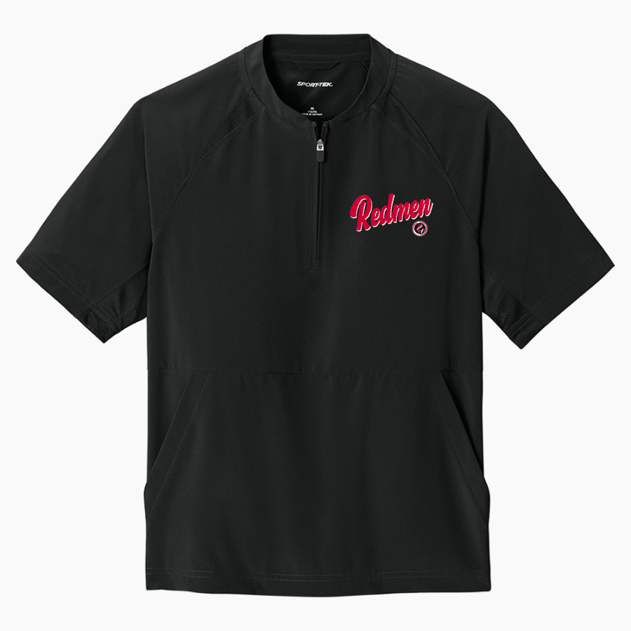 FOSTORIA HIGH SCHOOL REDMEN <span class="pdp-name-mascot">FOSTORIA REDMEN</span> Sport-Tek Youth Repeat 1/2-Zip Short Sleeve Jacket