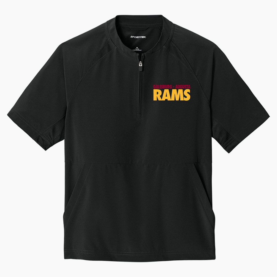 GALESBURG-AUGUSTA HIGH SCHOOL RAMS Sport-Tek Youth Repeat 1/2-Zip Short Sleeve Jacket
