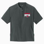 Benedictine University Mesa Redhawks Sport-Tek Youth Repeat 1/2-Zip Short Sleeve Jacket Front Thumbnail