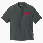 Jamesville DeWitt Red Rams <span class="pdp-name-mascot">Jamesville DeWitt Red Rams or JD Red Rams</span> Sport-Tek Youth Repeat 1/2-Zip Short Sleeve Jacket Front Thumbnail