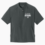 Dr. Thomas Randle Lions <span class="pdp-name-mascot">Thomas Randle HS Lions</span> Sport-Tek Youth Repeat 1/2-Zip Short Sleeve Jacket Front Thumbnail